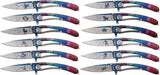 MTech Zodiac Framelock 12 Piece Knife Set For Zodiac Enthusiasts And EDC Collectors by MTech
