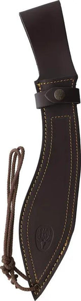 Muela Kukri KUKRI 26M Outdoor Survival Knife 10 Inch Satin Vanadium Molybdenum Blade Full Tang Brown Wood Handle by Muela