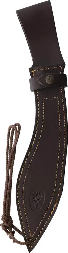 Muela Kukri KUKRI 26M Outdoor Survival Knife 10 Inch Satin Vanadium Molybdenum Blade Full Tang Brown Wood Handle by Muela