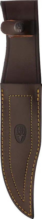 Muela Premium Classic Bowie Knife 11 Inch Satin Blade Stag Handle Full Tang For Outdoorsmen - Rugged Fixed Blade by Muela