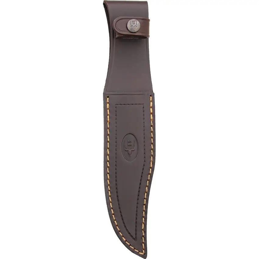 Muela BW-16OL Premium Bowie Knife - Olive Wood Handle, Brass Guard, Six and One Eighth Inch Blade for Outdoor Hunters by Muela