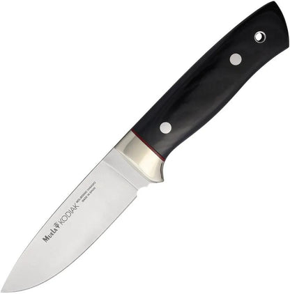Muela Kodiak Fixed Blade Knife Kodiak-10M For Hunters Durable Full Tang 4 Inch Satin Vanadium Molybdenum Steel Micarta by Muela