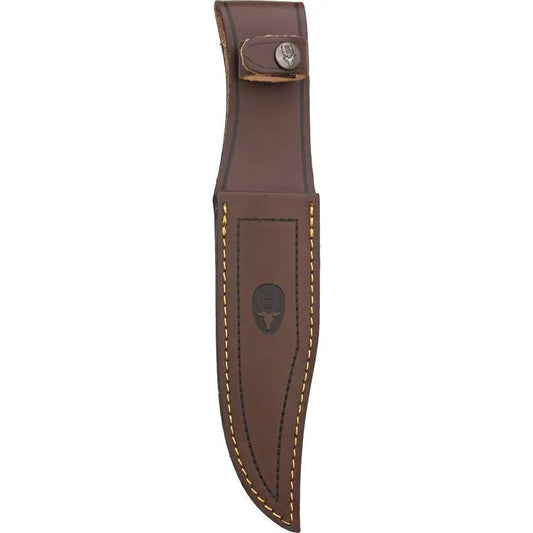 Muela Gredos 16 Fixed Blade Knife - Red Stag Antler Handle Six And One Quarter Inch Blade 440A Clip Point for Hunters by Muela