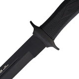 Muela Scorpion Fixed Blade Knife 10in Black Coated Spear Point - Rugged Outdoor Utility Knife for Hunters by Muela