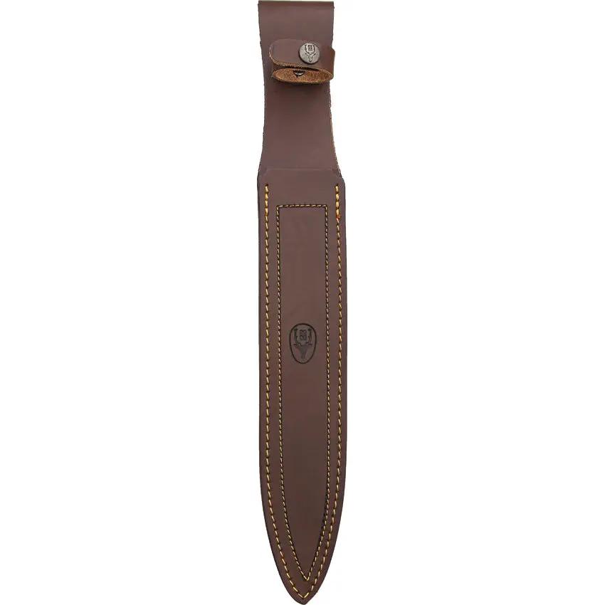 Muela Alcaraz Hunting Knife 26S - 10 Inch 440A Stainless Blade With Crown Stag Handle by Muela