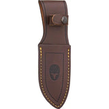 Muela Viper 11S Fixed Blade Knife Premium Stainless Gut Hook Crown Stag Handle For Outdoorsmen Field Dressing by Muela