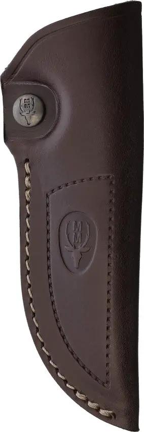 Muela Kodiak Fixed Blade Knife With Stag Bone Handle 4in Satin Drop Point For Rugged Outdoor Enthusiasts by Muela