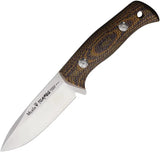 Muela Tuareg Fixed Blade Knife For Outdoor Enthusiasts Camouflage G10 Handle 14C28N Satin Drop Point Full Tang by Muela