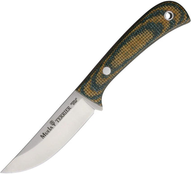Muela Terrier Fixed Blade Camo TERRIER-9G by Muela