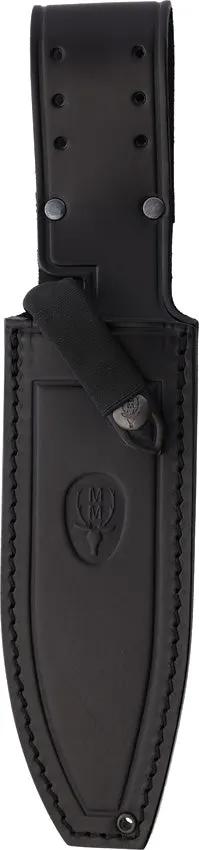 Muela Parabellum Bowie Knife - Premium MoVa Stainless Blade With Black Micarta Handle by Muela