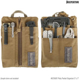 Maxpedition Platy Pocket Organizer 5x7 DT 0236DT - Zippered Main Compartment With Dual Frontal Pen Sleeves by Maxpedition