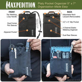 Maxpedition Platy Pocket Organizer 5x7 Grn 0236F - Flat Design Fits Into Pockets by Maxpedition