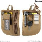 Maxpedition Platy Front Pocket Organizer 0237K - Flat Design With YKK Zippered Main Compartment And Concealable Key Ring by Maxpedition