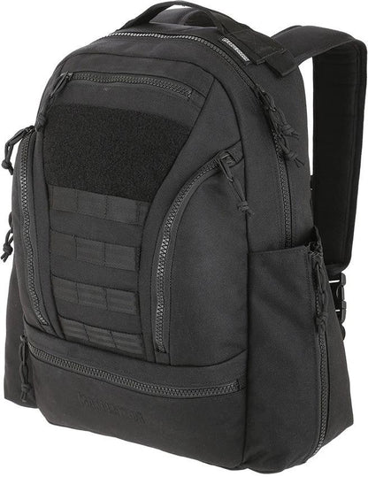 Maxpedition Lassen Backpack Black - 29L Tactical Daypack With CCW Compartment And Durable Zippers
