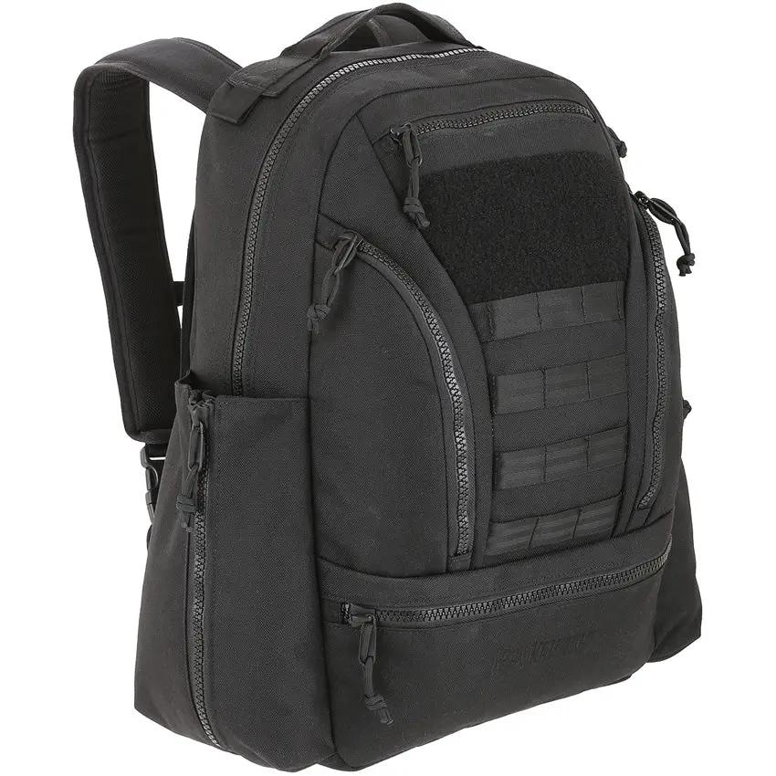 Maxpedition Lassen Backpack Black - 29L Tactical Daypack With CCW Compartment And Durable Zippers by Maxpedition