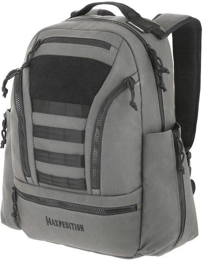 Maxpedition Lassen Backpack Wolf Gray - 29L Tactical Daypack With Dual Side CCW Compartments