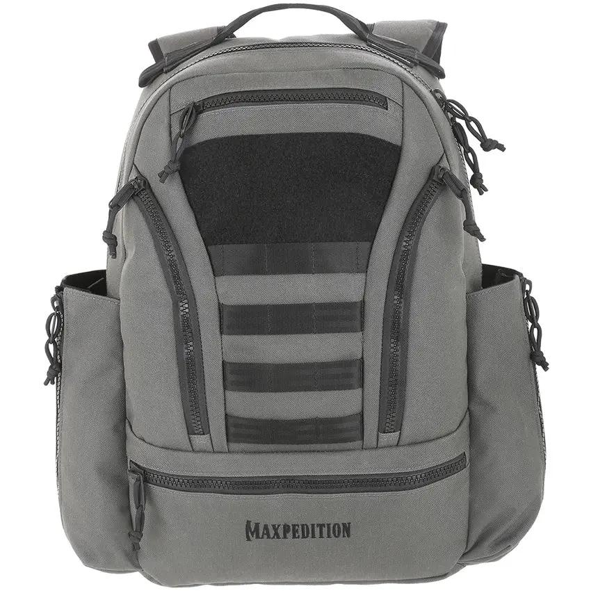 Maxpedition Lassen Backpack Wolf Gray - 29L Tactical Daypack With Dual Side CCW Compartments by Maxpedition