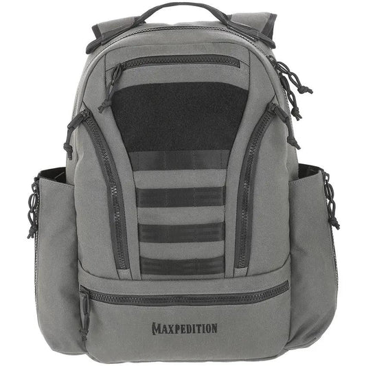 Maxpedition Lassen Backpack Wolf Gray - 29L Tactical Daypack With Dual Side CCW Compartments by Maxpedition