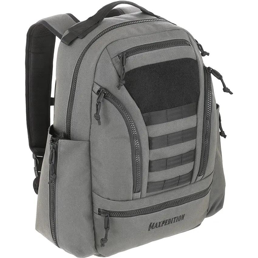Maxpedition Lassen Backpack Wolf Gray - 29L Tactical Daypack With Dual Side CCW Compartments by Maxpedition