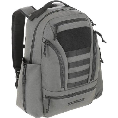 Maxpedition Lassen Backpack Wolf Gray - 29L Tactical Daypack With Dual Side CCW Compartments by Maxpedition