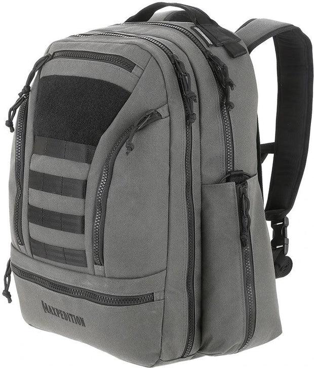 Maxpedition Tehama Backpack Wolf Gray 0516W - 37L Capacity With Dual Side Accessible CCW Compartment And Bottle Holders