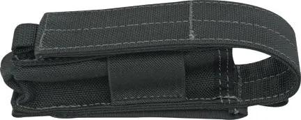 Maxpedition Flashlight Sheath Black 1431B - Adjustable Velcro Lid And Elastic Retention For Universal Torch Fit by Maxpedition
