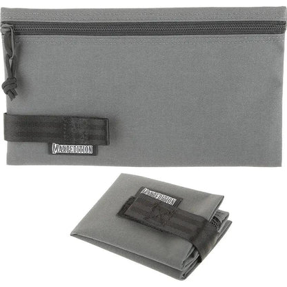 Maxpedition Two-Fold Pouch Wolf Gray 6x10 - Folds to Compact Size for Easy Storage, 1.48L Capacity by Maxpedition
