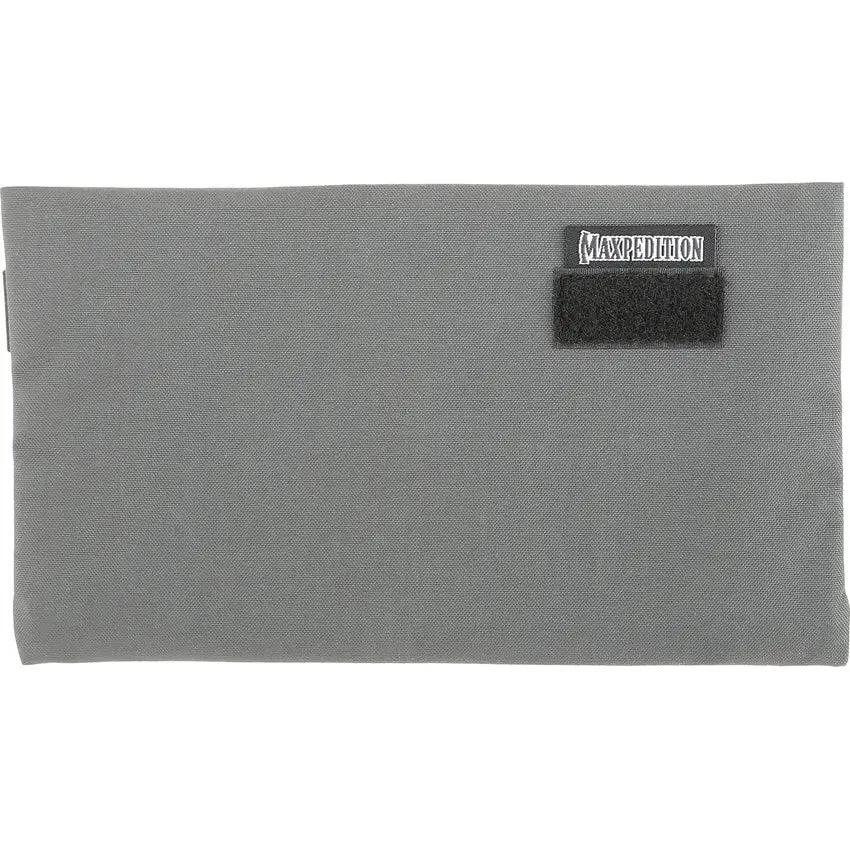 Maxpedition Two-Fold Pouch Wolf Gray 6x10 - Folds to Compact Size for Easy Storage, 1.48L Capacity by Maxpedition