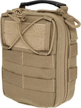 Maxpedition FR-1 Medical Pouch Khaki - Adjustable Interior With Layered Pockets And Elastic Loops by Maxpedition