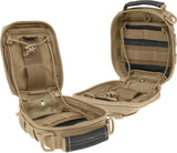 Maxpedition FR-1 Medical Pouch Khaki - Adjustable Interior With Layered Pockets And Elastic Loops by Maxpedition