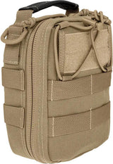 Maxpedition FR-1 Medical Pouch Khaki - Adjustable Interior With Layered Pockets And Elastic Loops by Maxpedition