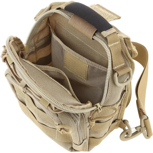Maxpedition Remora Gearslinger - Ambidextrous Concealable Shoulder Strap And 225 Cubic Inches Capacity by Maxpedition