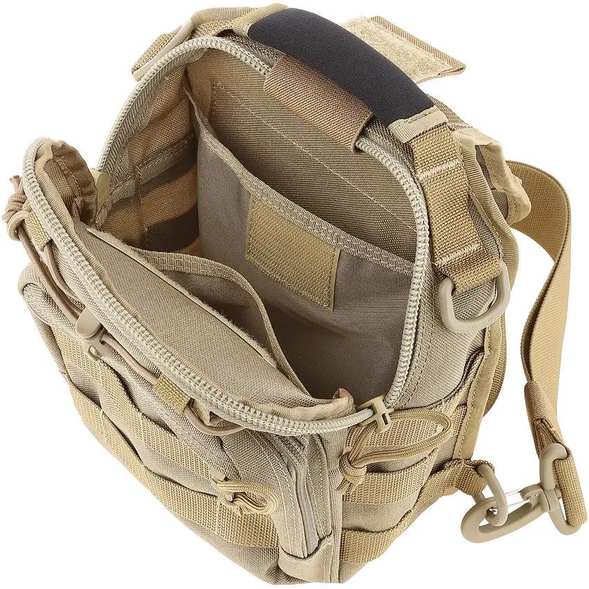Maxpedition Remora Gearslinger - Ambidextrous Concealable Shoulder Strap And 225 Cubic Inches Capacity by Maxpedition