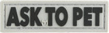 Maxpedition Ask To Pet Patch Tactical ATPTS by Maxpedition