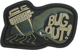 Maxpedition Bug Out Patch - Tactical Color PVC Rubber Construction With Sew-On Loop Field Protector