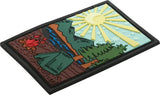 Maxpedition Outdoor Camp Patch CAMPC - Full Color PVC Rubber Construction With Sew On Loop Field by Maxpedition