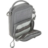 Maxpedition DEP Daily Essentials Pouch Gray - Water Resistant Zippered Organizer With Patch Field And D-Rings by Maxpedition