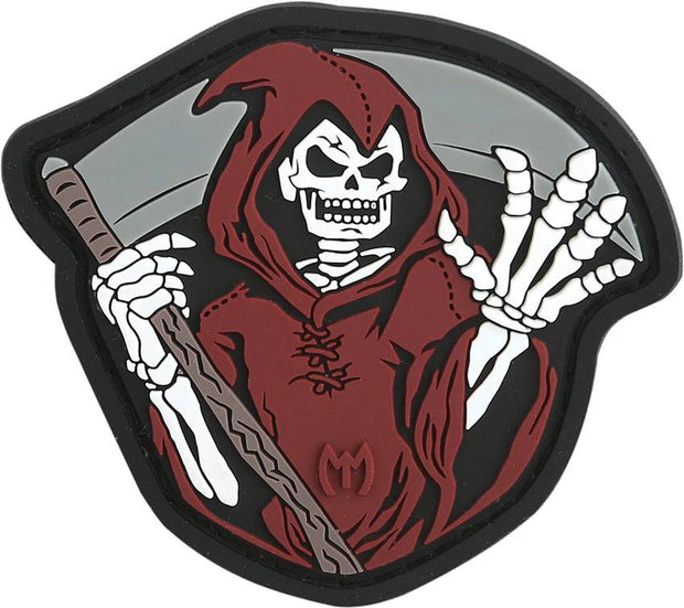 Maxpedition Death Cometh Patch Glow DETHZ - Glow In The Dark PVC Rubber Patch For Clothing