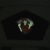 Maxpedition Death Cometh Patch Glow DETHZ - Glow In The Dark PVC Rubber Patch For Clothing by Maxpedition