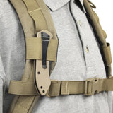 Maxpedition Ferox Linerlock - Folding Knife With 5Cr13 Stainless Blade And Textured Khaki Nylon Handle by Maxpedition