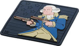 Maxpedition George Washington Patch Color GWSHC Full Color PVC Rubber Patch With Sew On Backing by Maxpedition