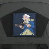 Maxpedition George Washington Patch Color GWSHC Full Color PVC Rubber Patch With Sew On Backing by Maxpedition
