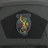 Maxpedition Jaguar Warrior Patch - Full Color PVC Rubber With Sew-On Backing For Clothing by Maxpedition