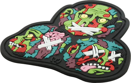 Maxpedition 3 Wise Monkeys Patch Color MONOC - Full Color PVC Rubber Patch With Sew-On Loop by Maxpedition