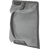Maxpedition ENTITY Mesh Storage Panel Gray - Gusseted Pouch With Full Zip, Hook Backing, Vertical Or Horizontal Mount by Maxpedition