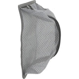 Maxpedition ENTITY Mesh Storage Panel Gray - Gusseted Pouch With Full Zip, Hook Backing, Vertical Or Horizontal Mount by Maxpedition