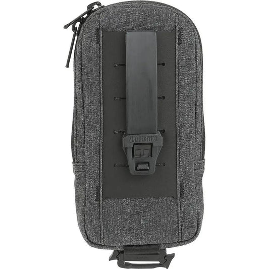 Maxpedition ENTITY Modular Pocket - Slim 3.5x1x7 Inch Gear Pocket With SlikClip TacTie Fits iPhone 8 to XS Max by Maxpedition
