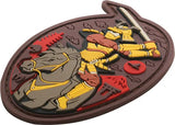 Maxpedition Ronin Patch Full Color - PVC Rubber Construction With Sewing Loop Sheet by Maxpedition