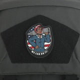 Maxpedition Riveting Rosie Patch Color ROSIC - Sew-On Back With Loop Sheet And PVC Rubber Construction by Maxpedition