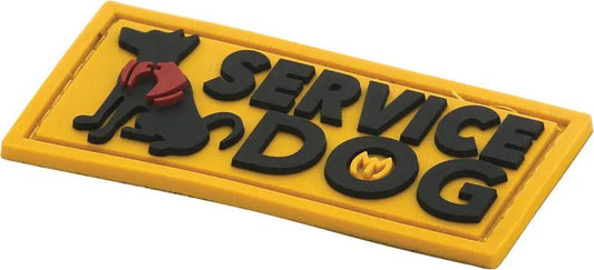 Maxpedition Service Dog Patch - Full Color PVC Rubber Construction for Durable Wear by Maxpedition